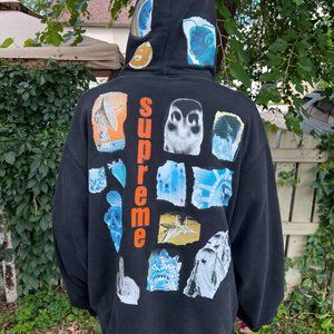 Preowned Supreme Invert Hooded Sweatshirt (L) mens hoodie